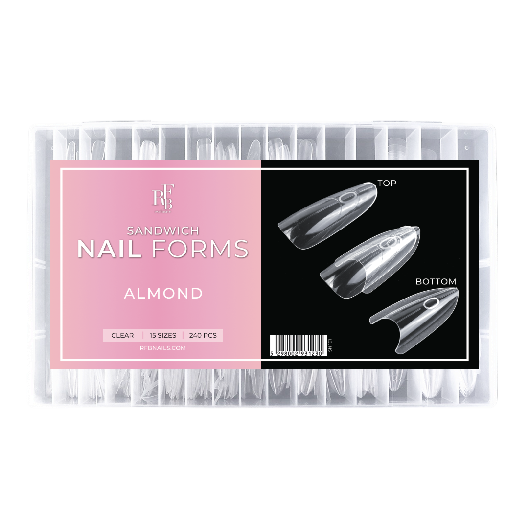 Nail Forms Sandwich · Almond