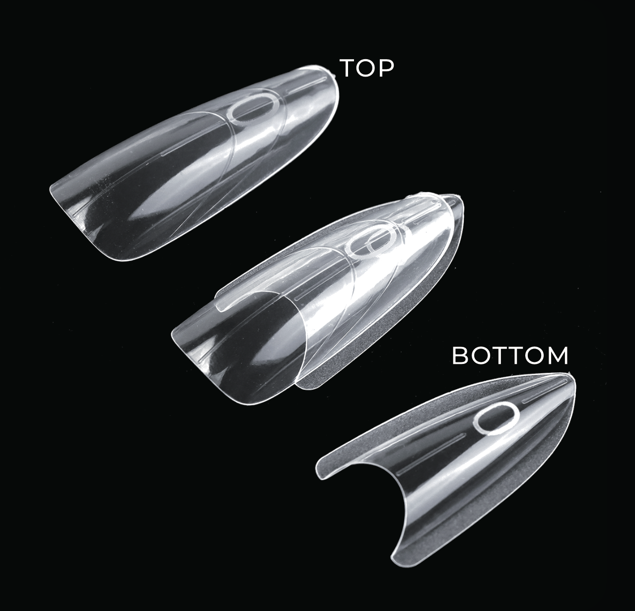Nail Forms Sandwich · Almond