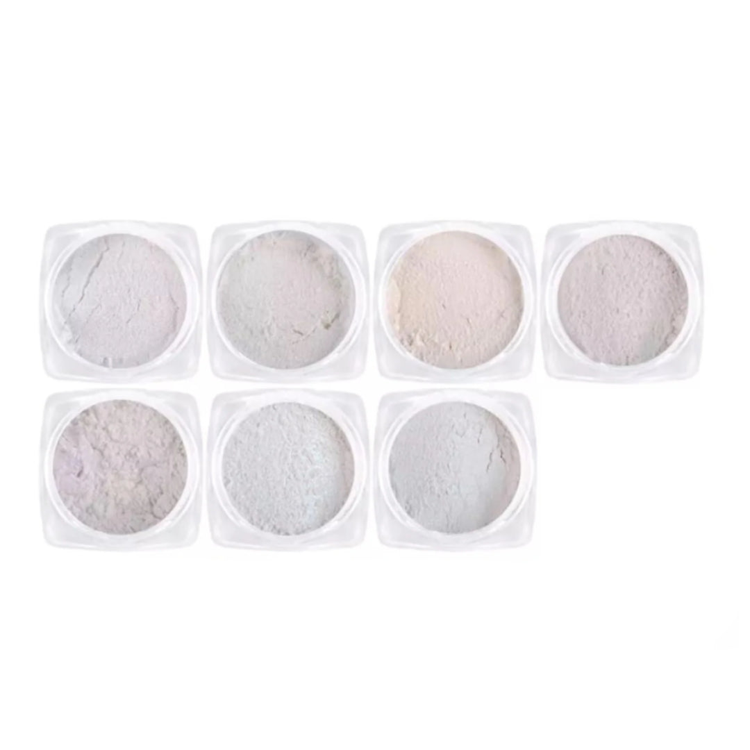 Nail Holographic Powders - 7pcs Set