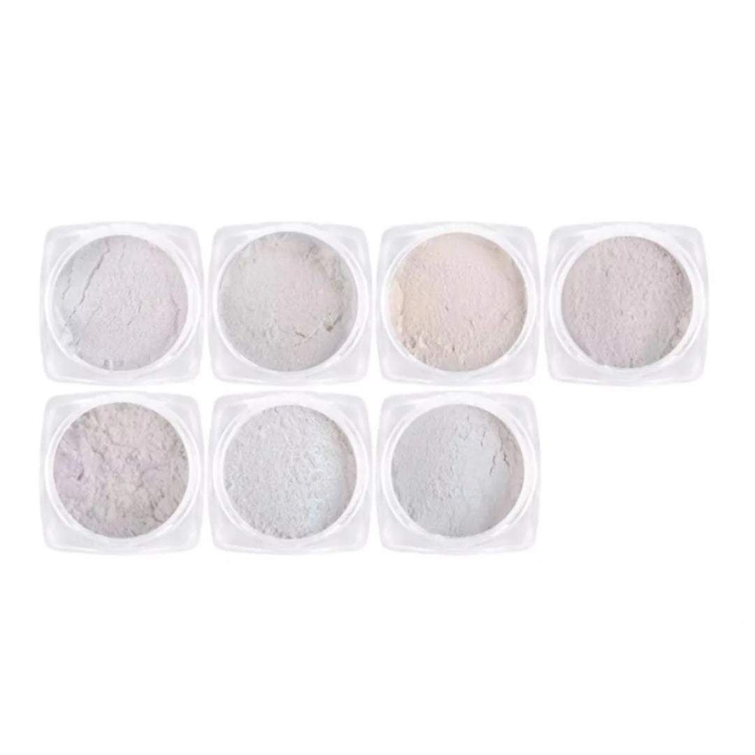 Nail Holographic Powders - 7pcs Set