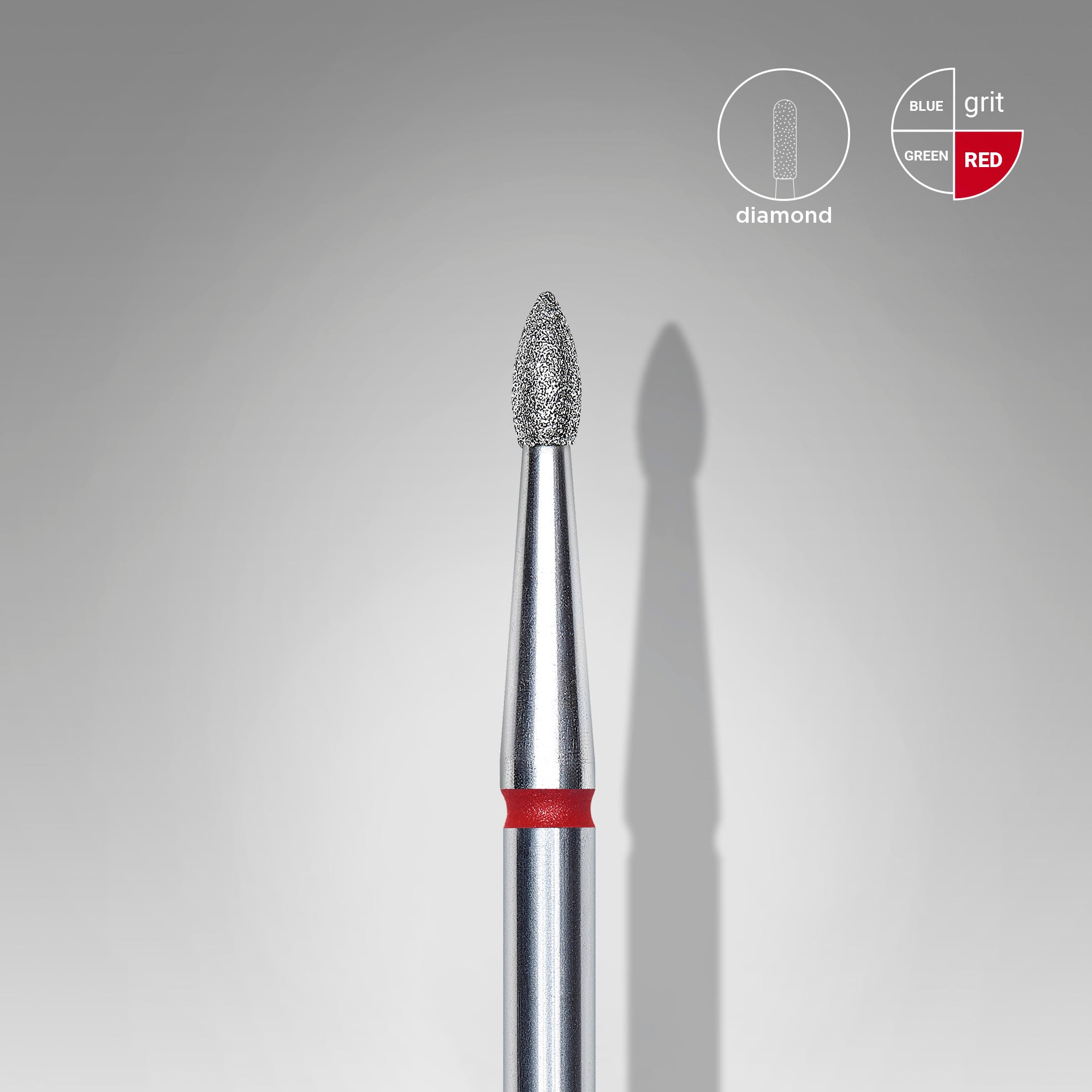 Diamond Nail Drill Bit Pointed "Bud"