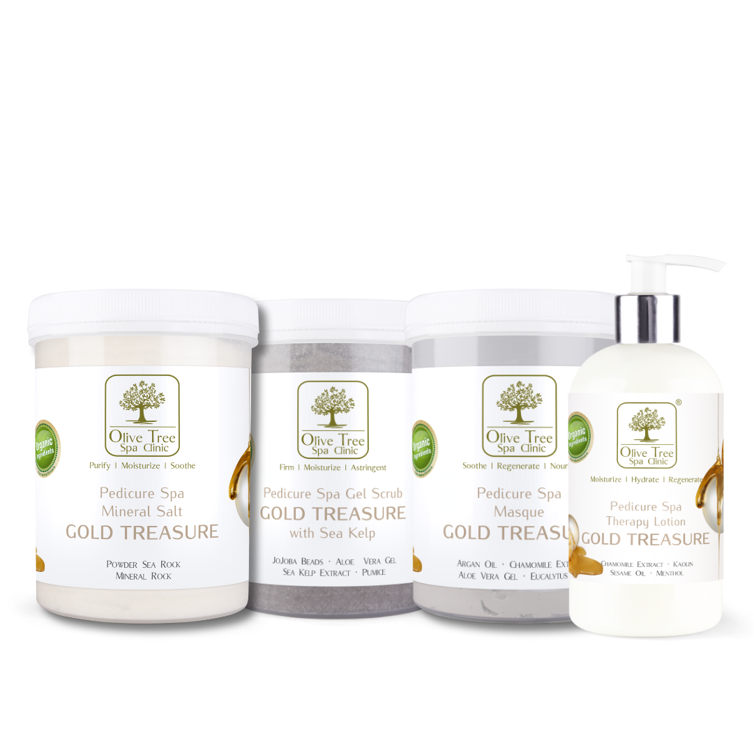 Gold Treasure Scent Pedicure Set