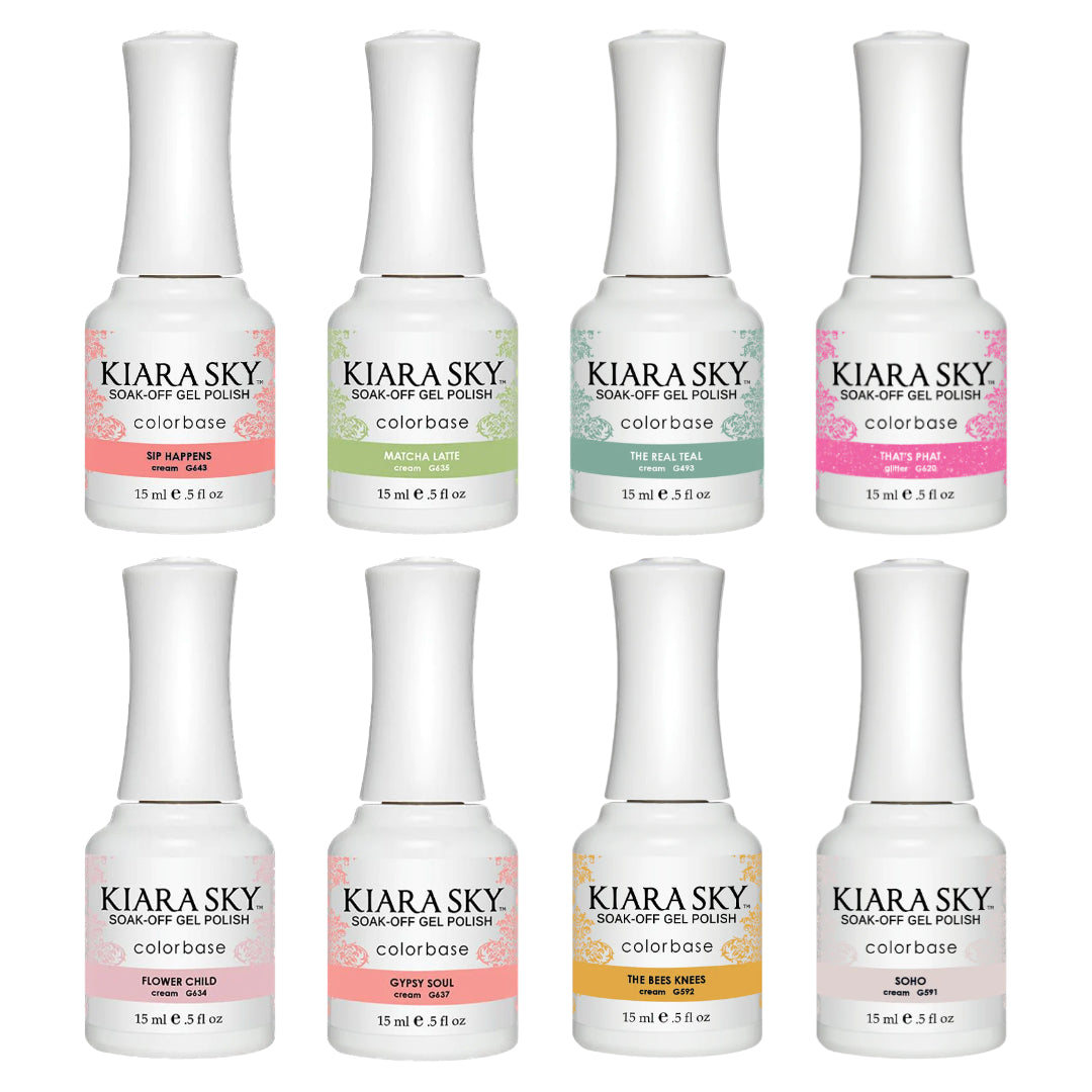 KS Gel Polish Collection No. 1 + FREE TOP COAT