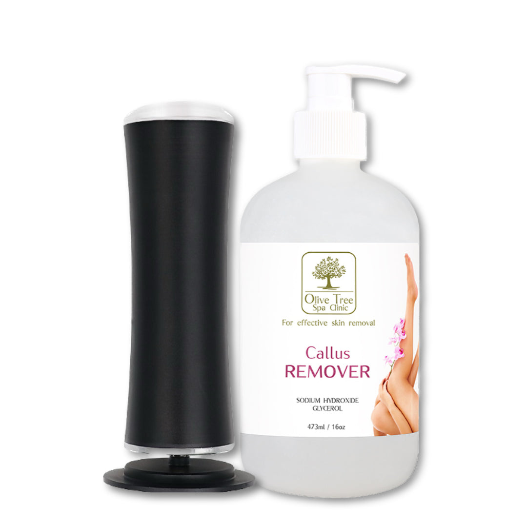 Perfect Duo - Electric Drill Black & Callus Remover 473ml