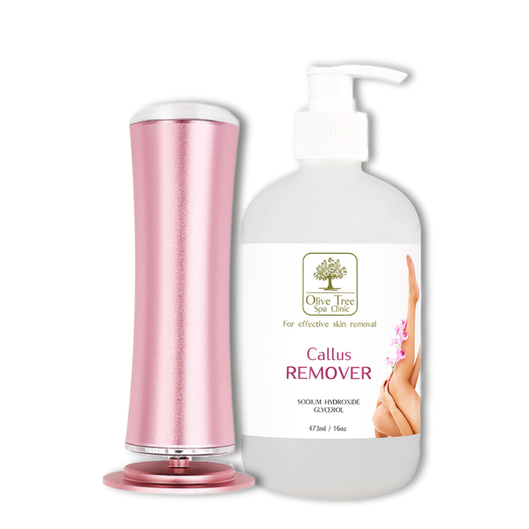 Perfect Duo - Electric Drill Pink & Callus Remover 473ml
