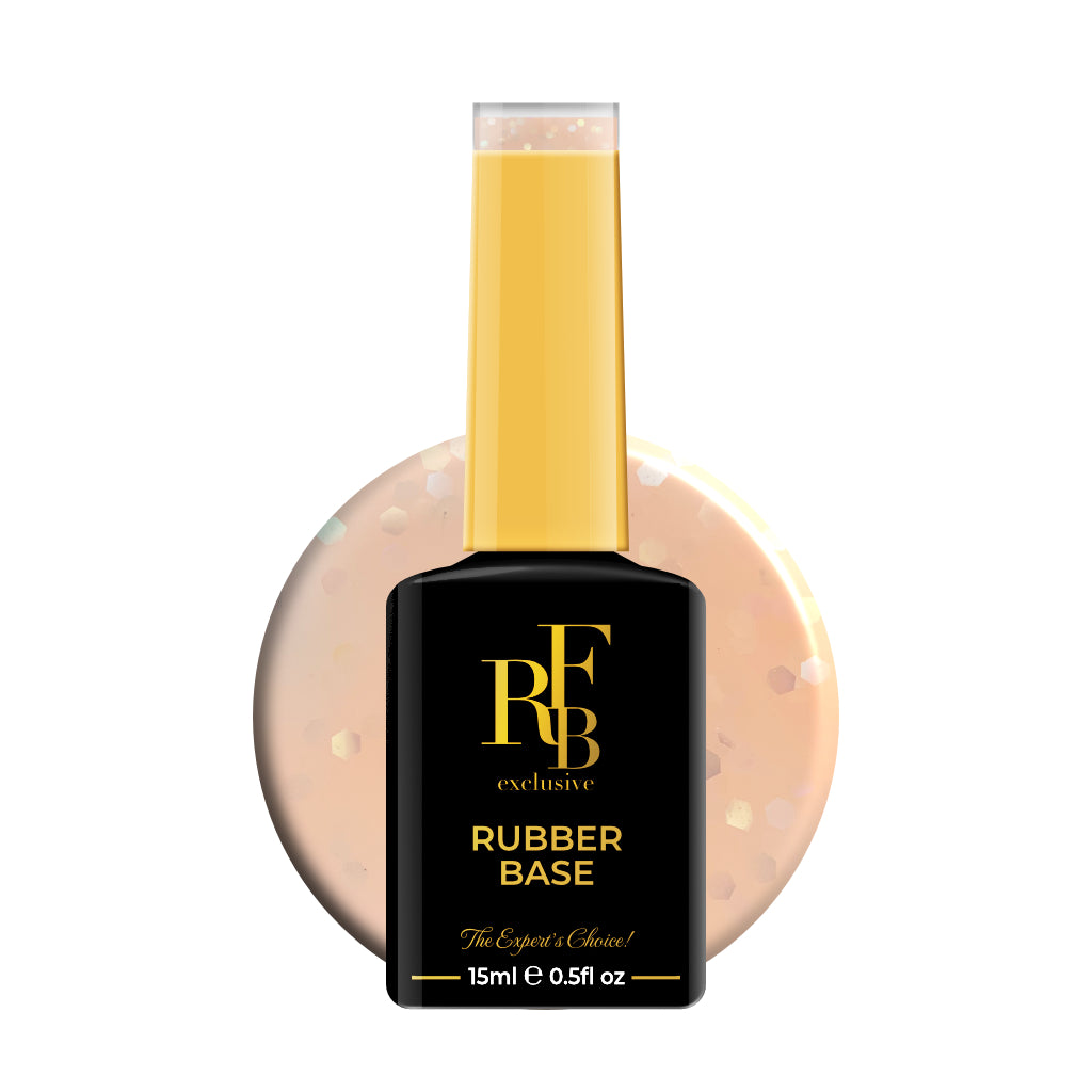 Rubber Base 15ml · Peach Spots