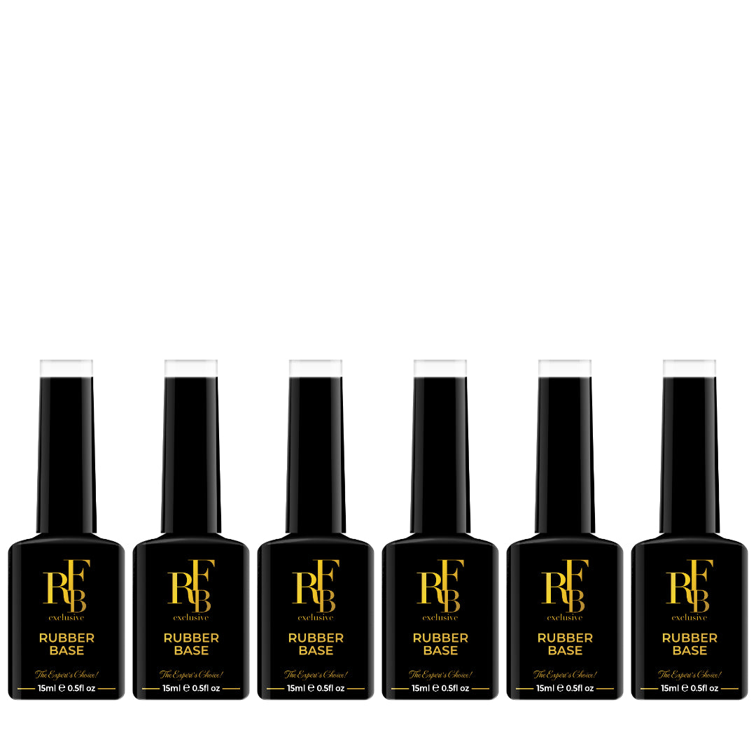 Rubber Base Coats Clear (5+1 FREE)