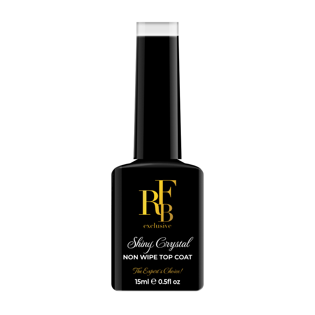 Non-Wipe Top Coat 15ml · Shiny Crystal