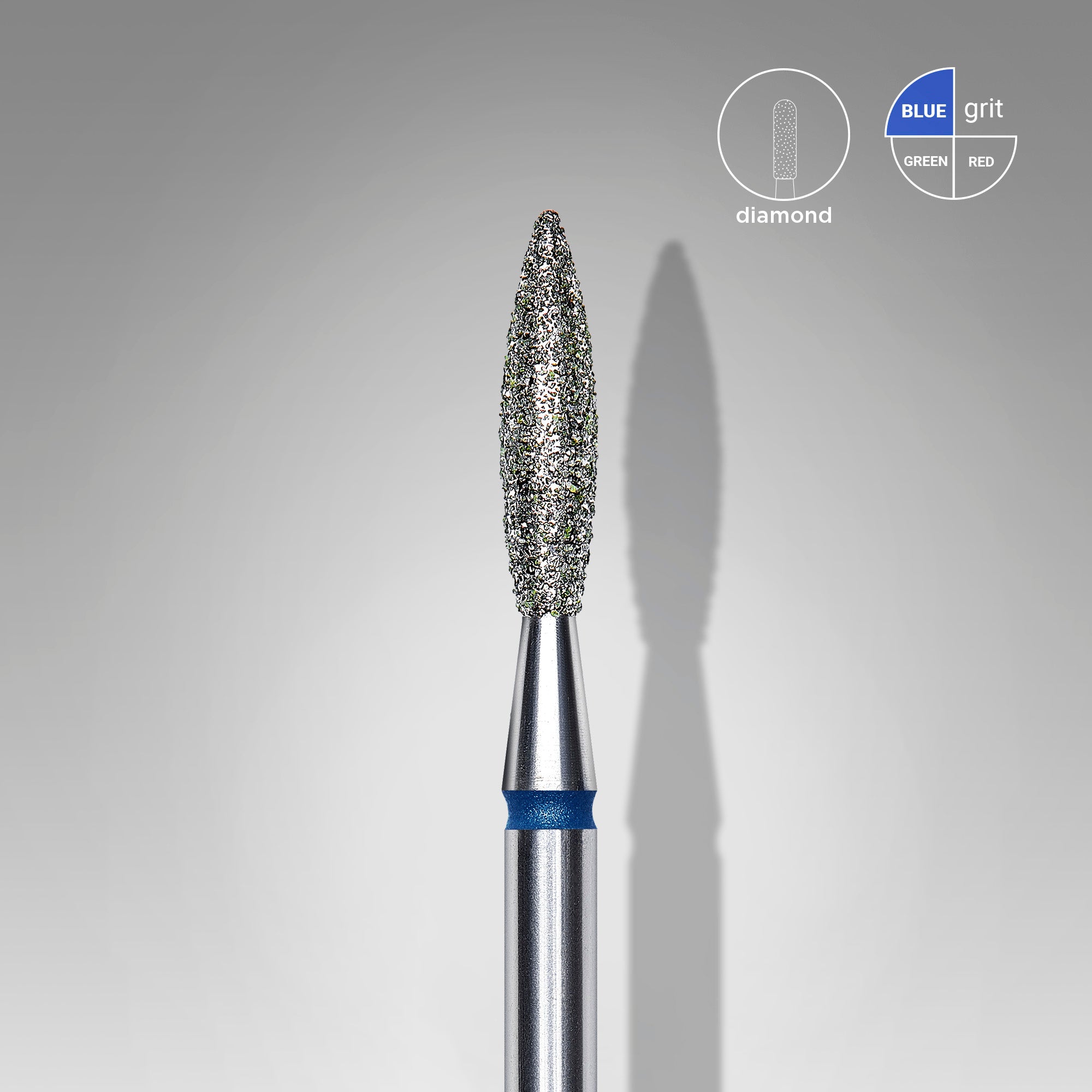 Diamond Nail Drill Bit "Flame"