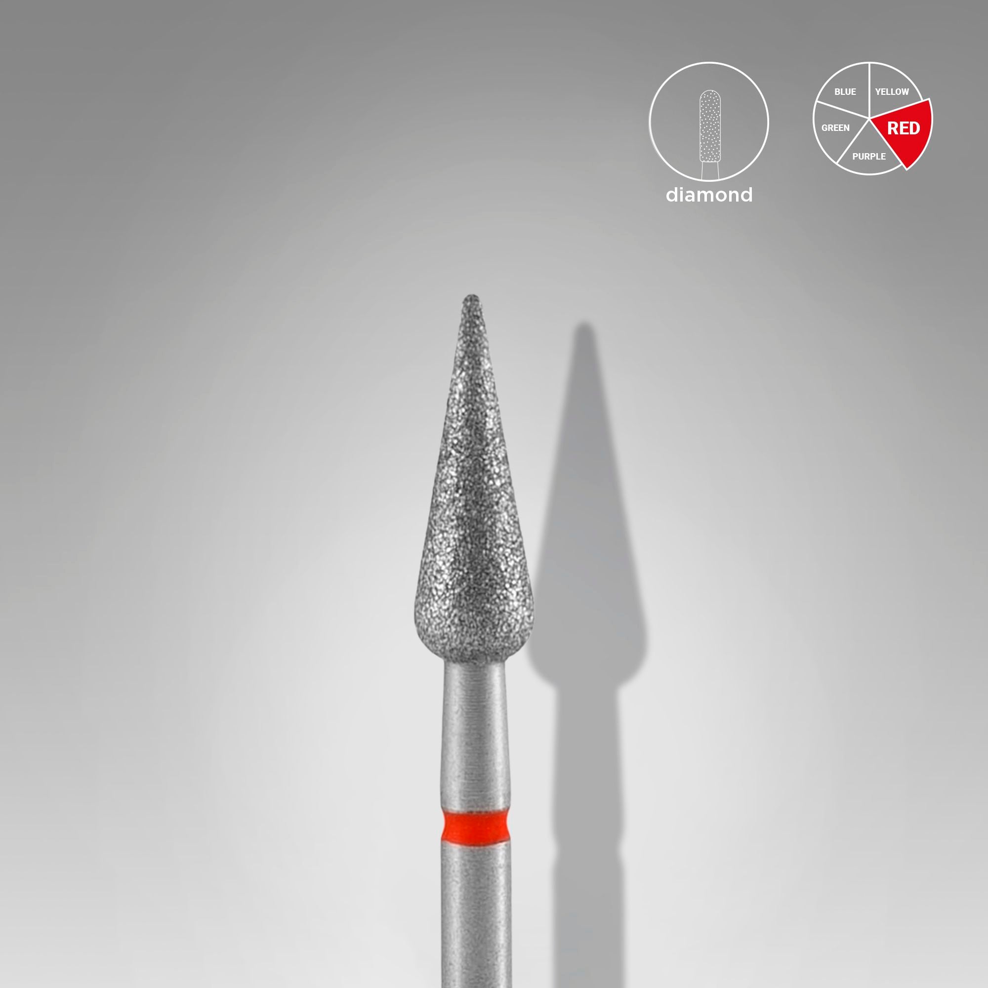 Diamond Nail Drill Bit "Pear"