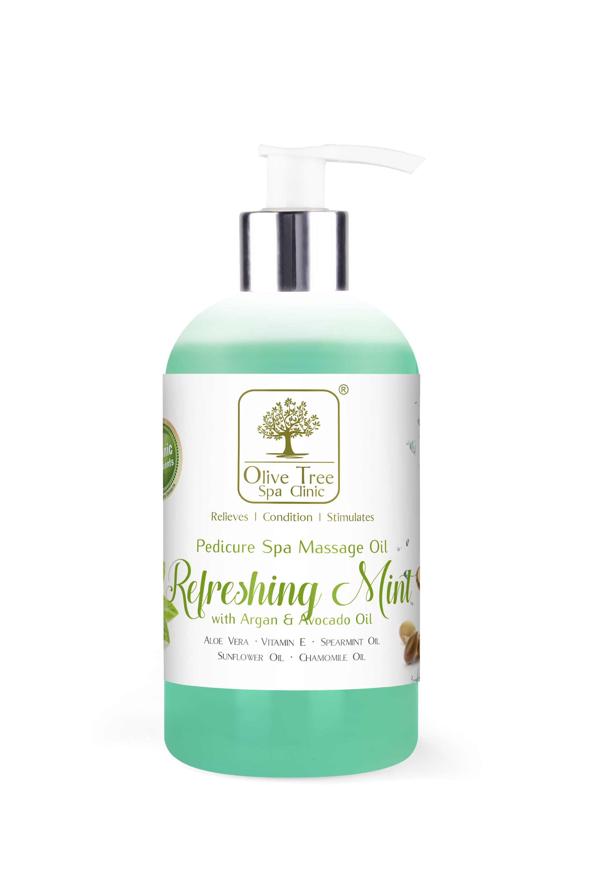 Massage Oil Refreshing Mint 236ml