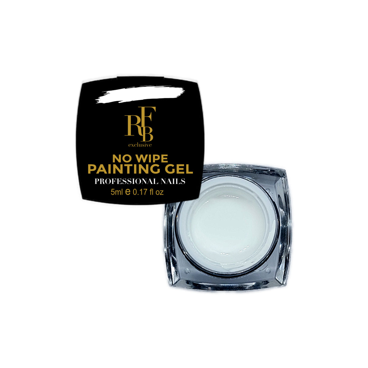 Painting Gel Non-Wipe 5ml · White