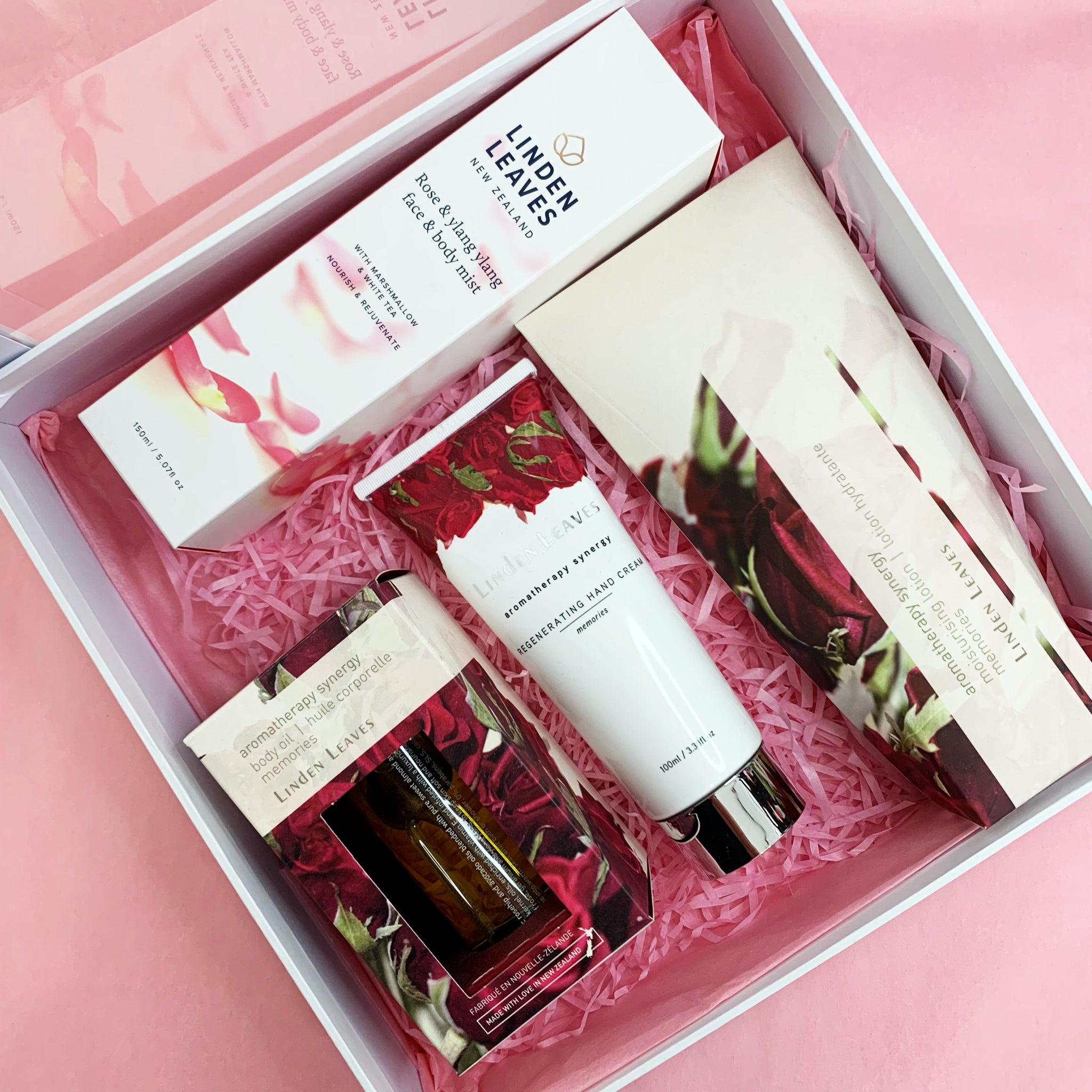 Face & Body Set · Memories (Rose Scent)