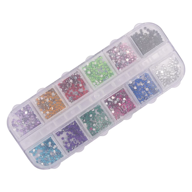 Crystal Rhinestones (Strass) · 12 Colors