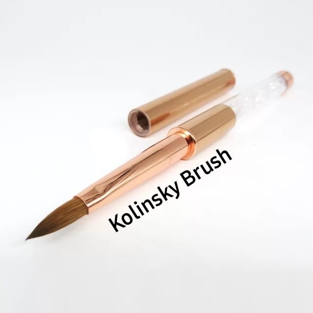 Rose Gold Original Kolinsky Brush No #6