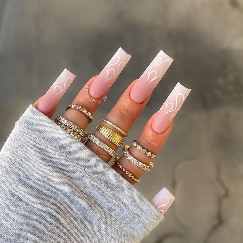 Square Nail Tips XXL - Clear
