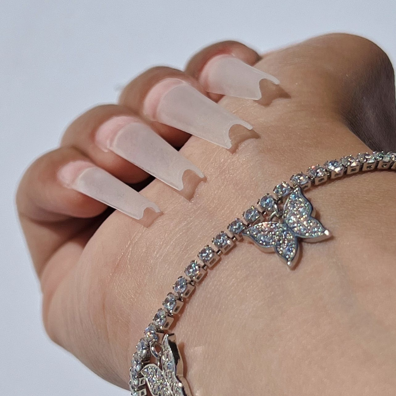 Coffin Nail Tips XXL - Clear