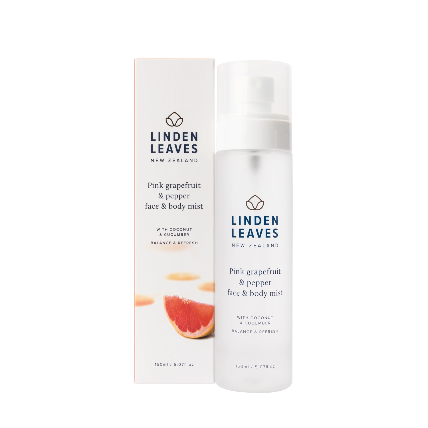 Pink Grapefruit & Pepper Face & Body Mist 150ml