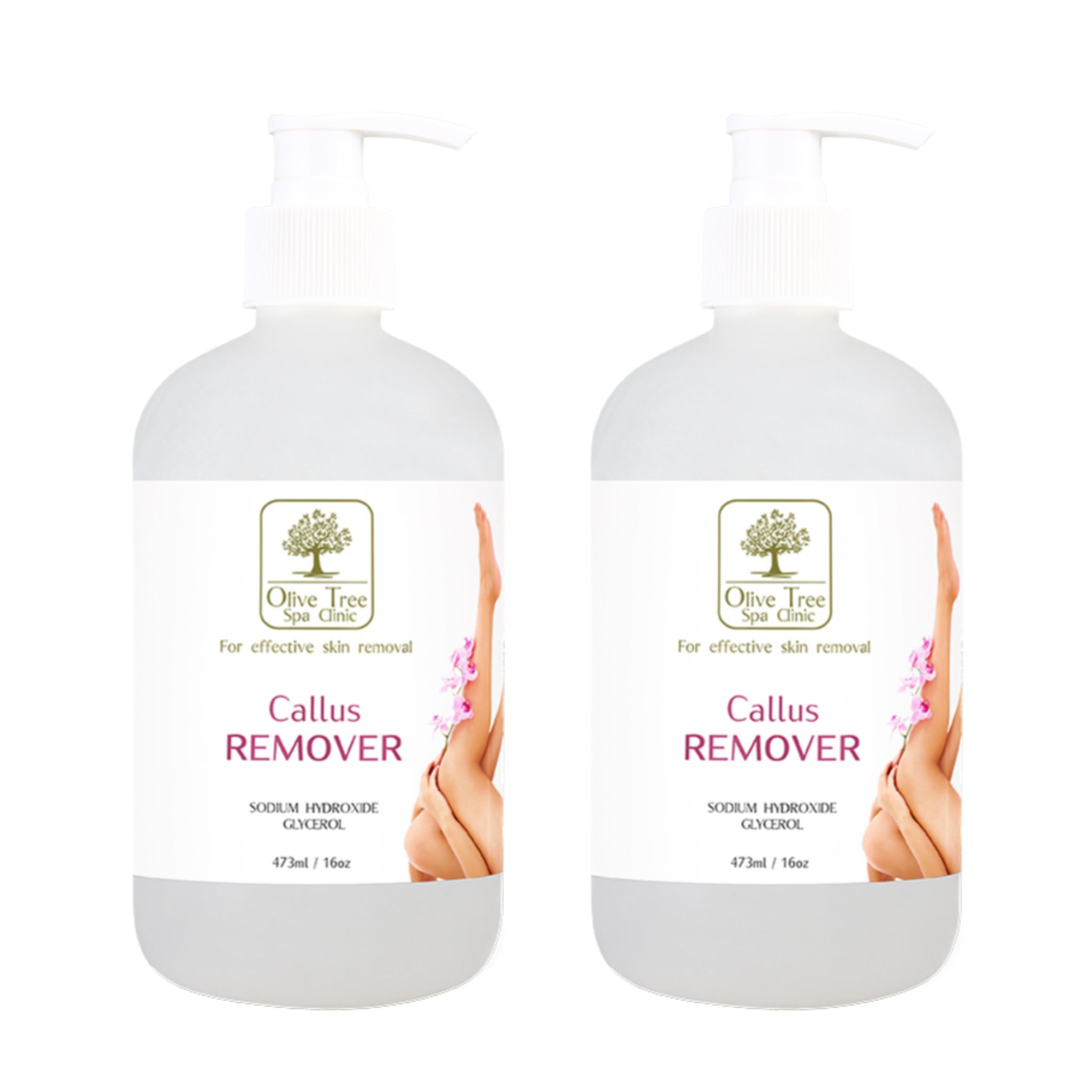 2pcs - Callus Remover 473ml (Κερατολυτικη)