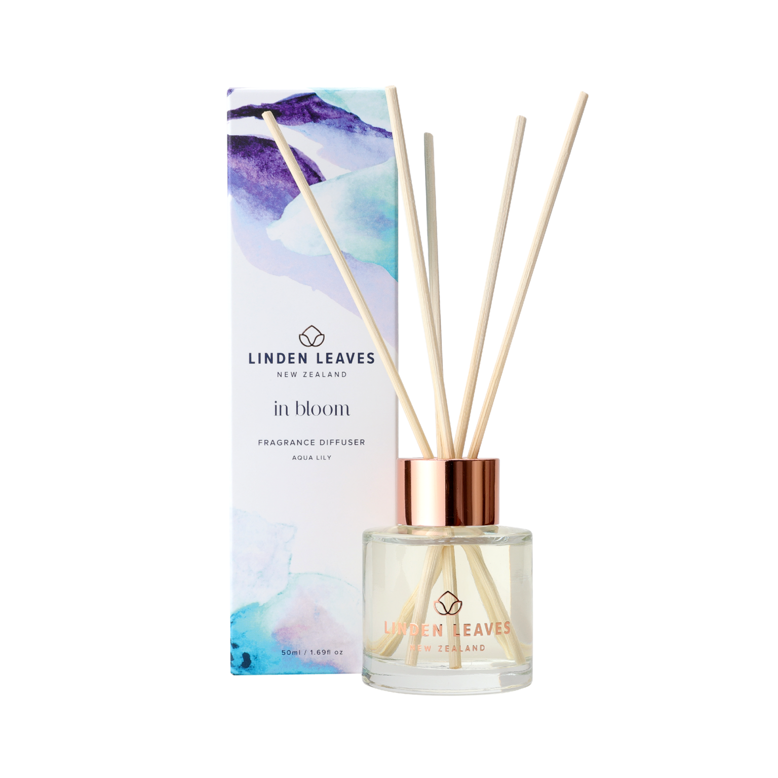 Aqua Lily Diffuser Linden Leaves Cosmetics Cyprus