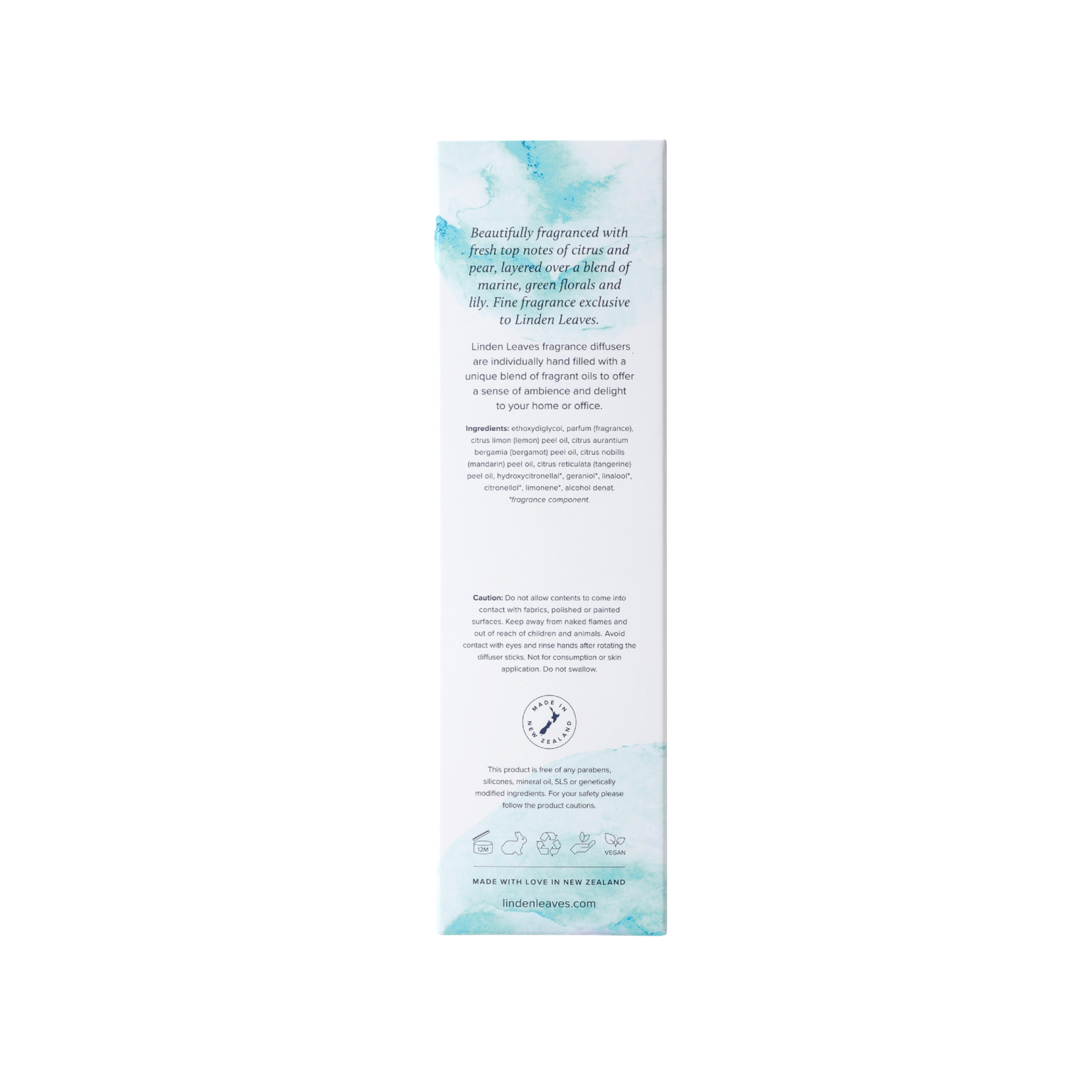 Aqua Lily Midi Fragrance Diffuser 50ml