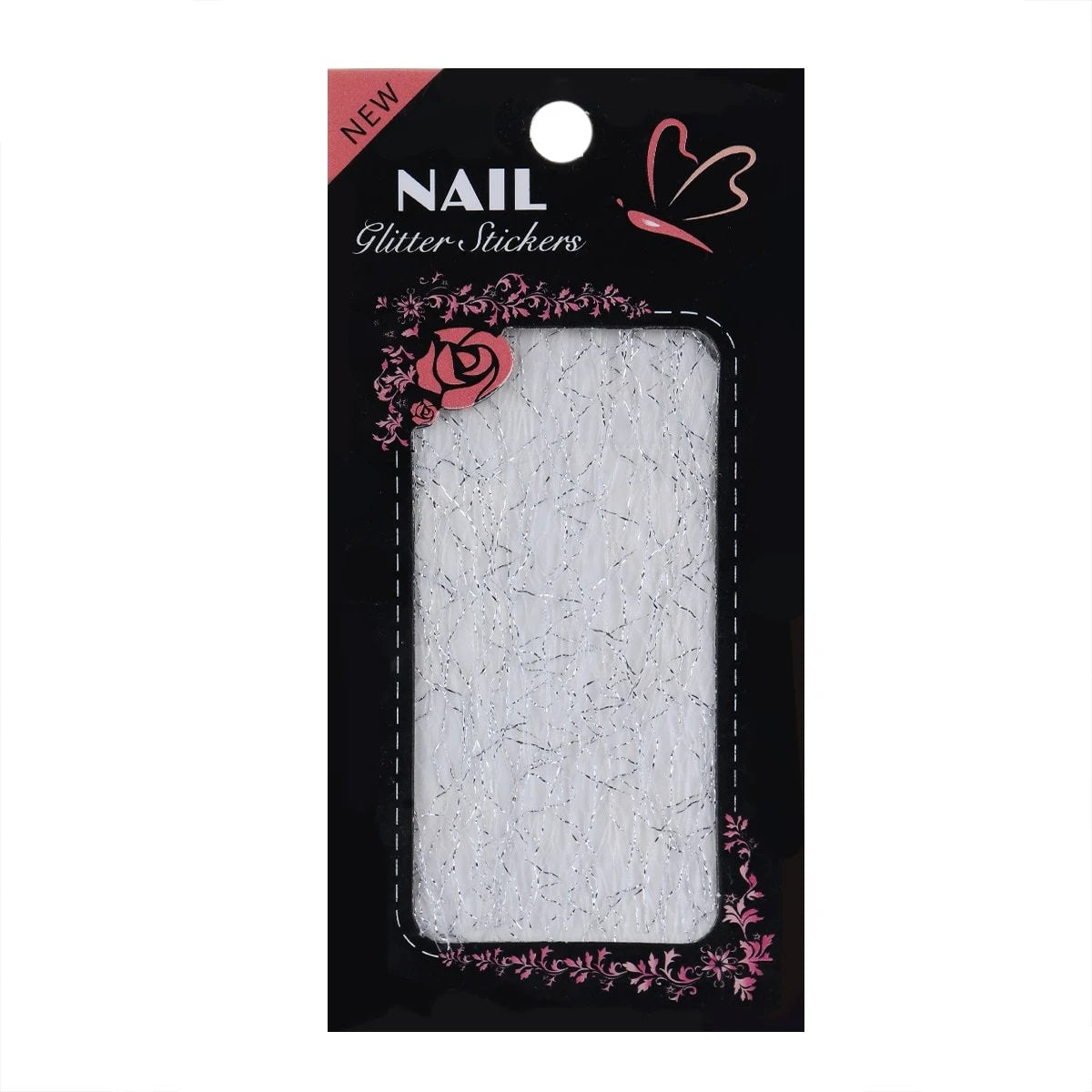 Net Line Glitter · Silver