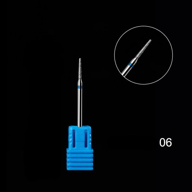 Nail Drill Bits Mettalic & Stone