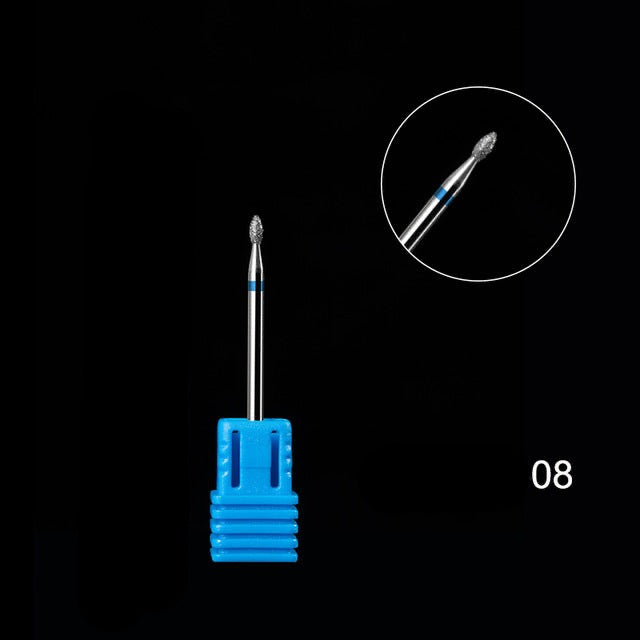 Nail Drill Bits Mettalic & Stone