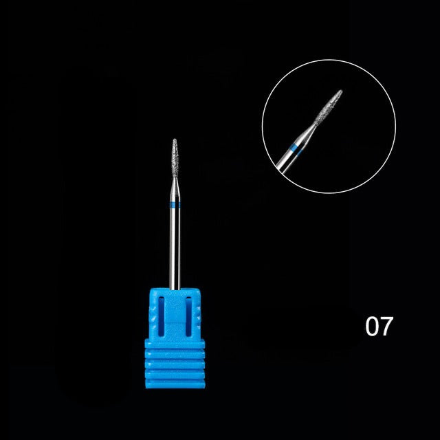 Nail Drill Bits Mettalic & Stone