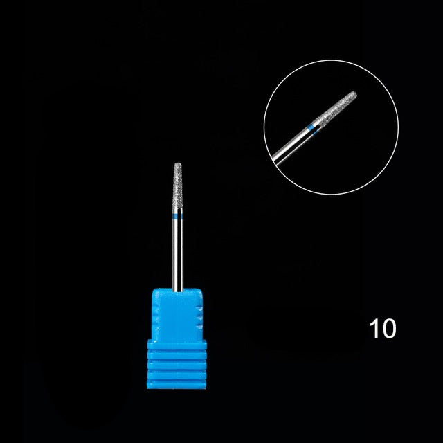 Nail Drill Bits Mettalic & Stone