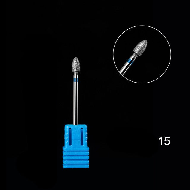 Nail Drill Bits Mettalic & Stone