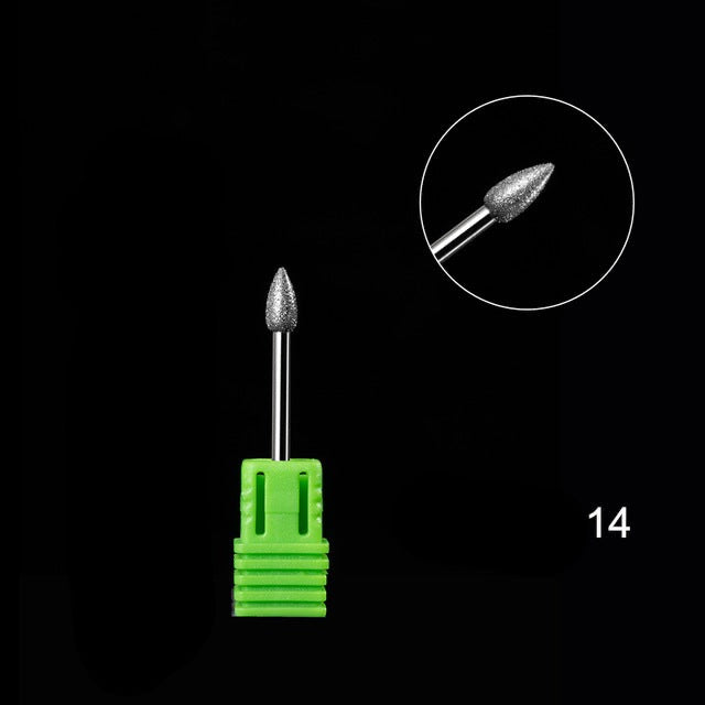 Nail Drill Bits Mettalic & Stone