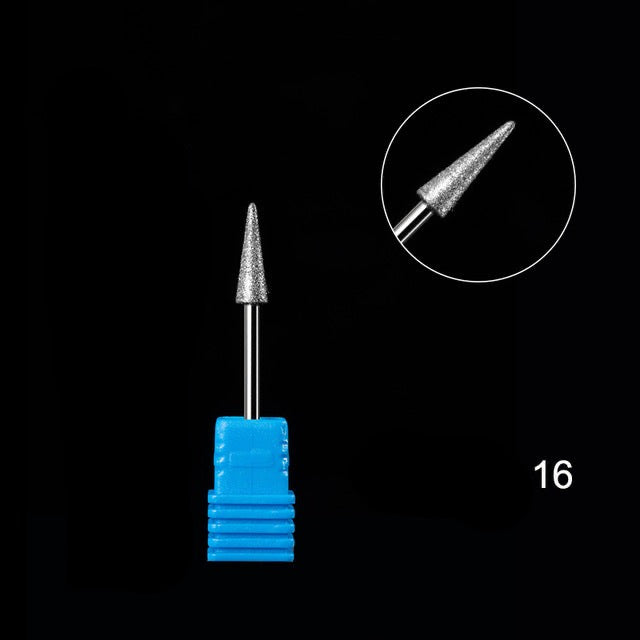 Nail Drill Bits Mettalic & Stone