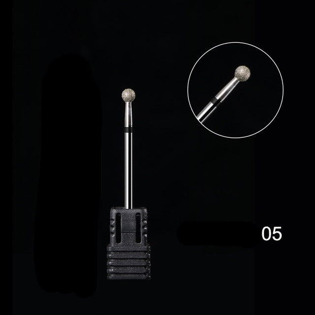 Nail Drill Bits Mettalic & Stone