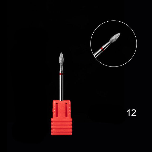 Nail Drill Bits Mettalic & Stone