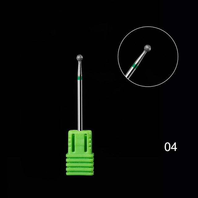 Nail Drill Bits Mettalic & Stone