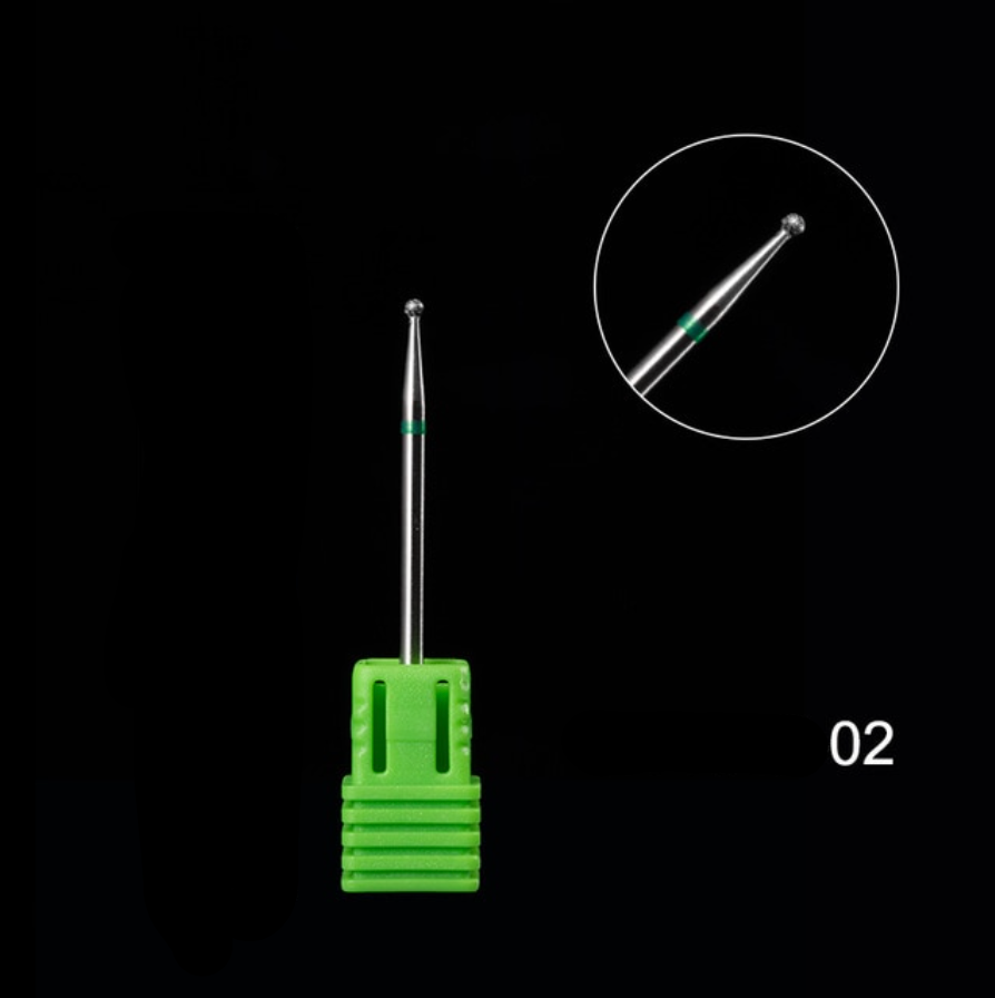 Nail Drill Bits Mettalic & Stone