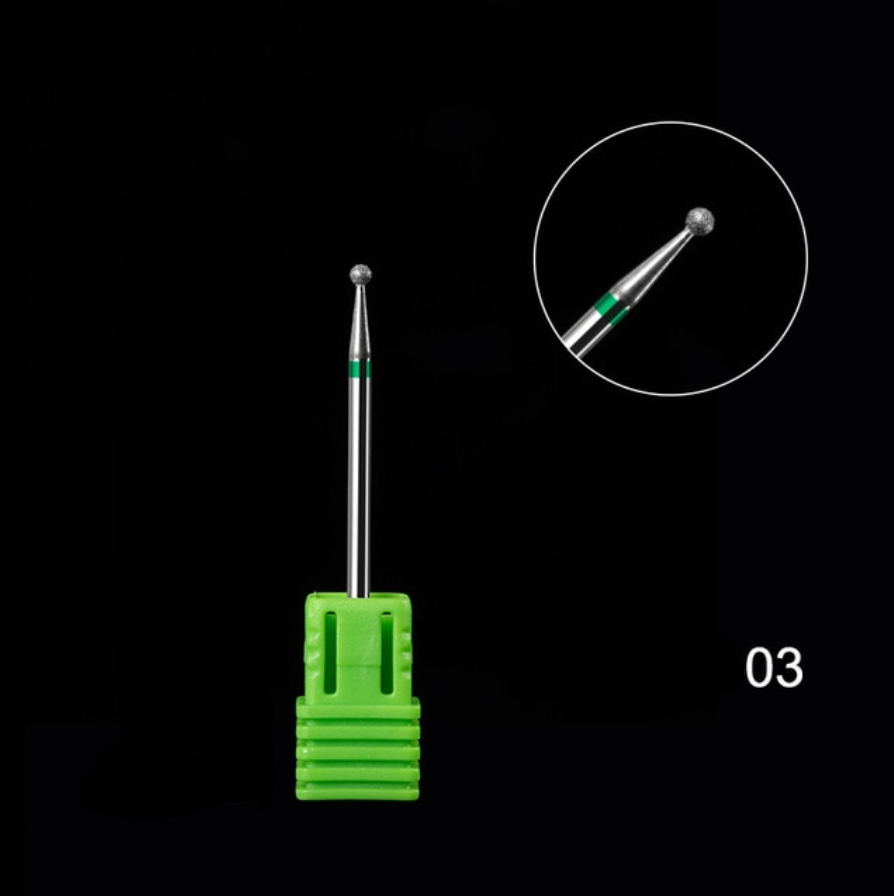 Nail Drill Bits Mettalic & Stone