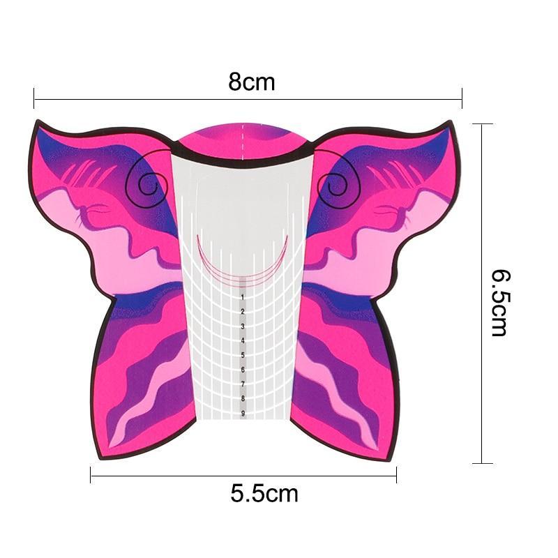 Nail Forms for Extensions 100pcs