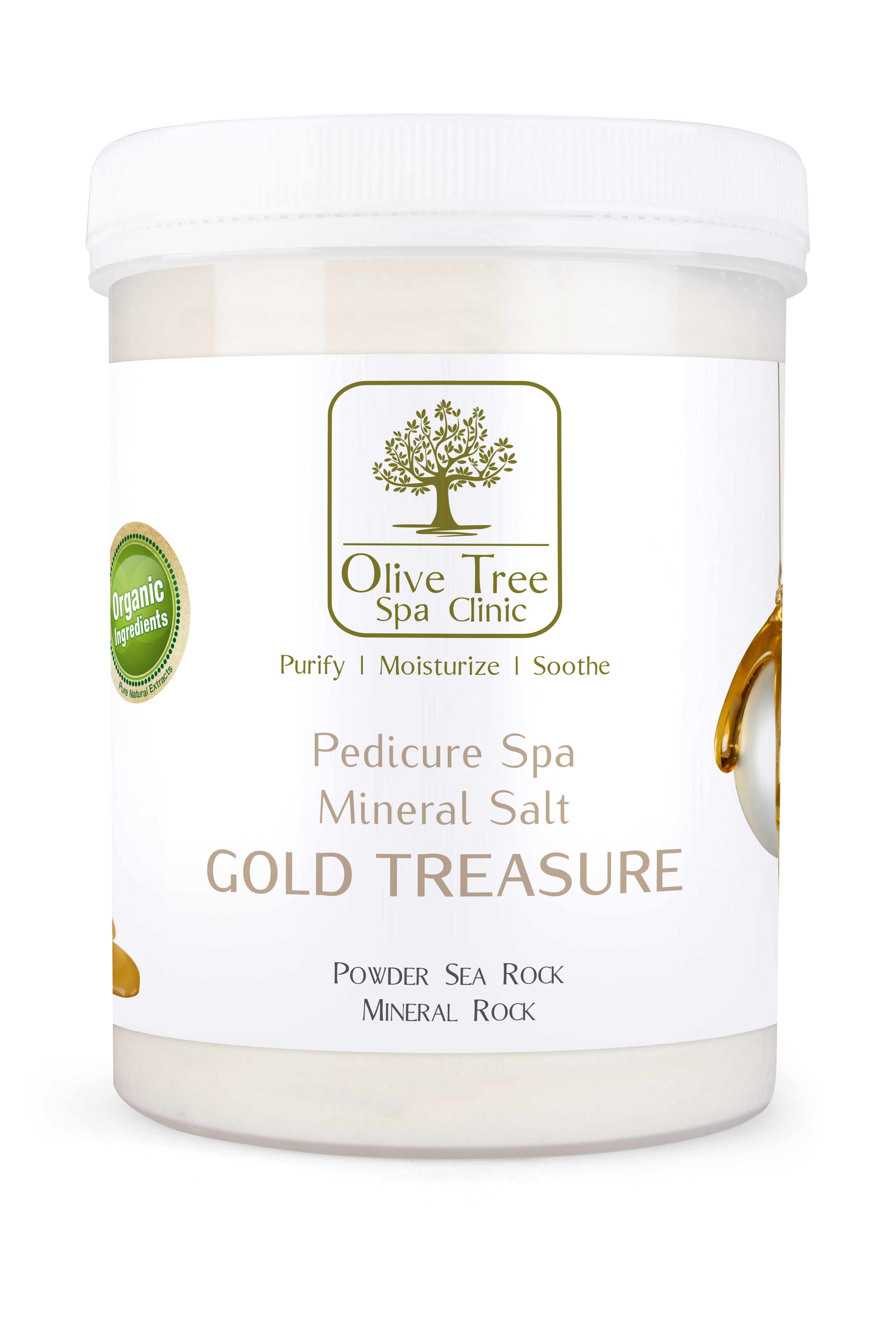 Mineral Salt Gold Treasure 1100gr