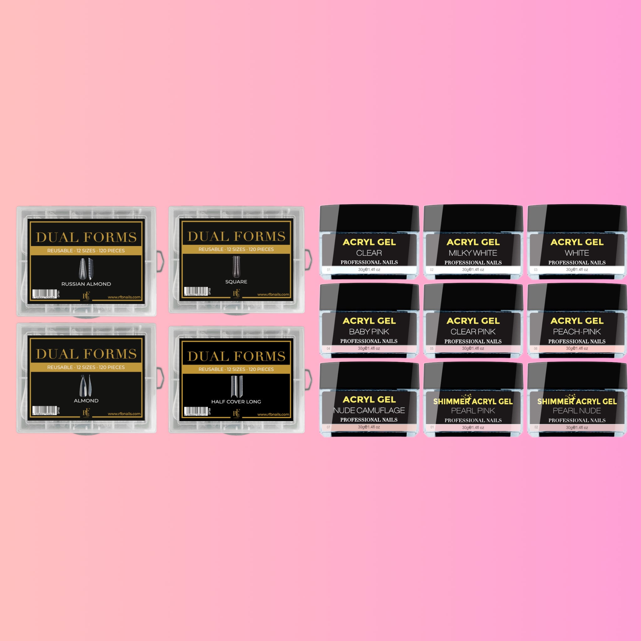 Nail Kits Bundles RFB Exclusive Cyprus