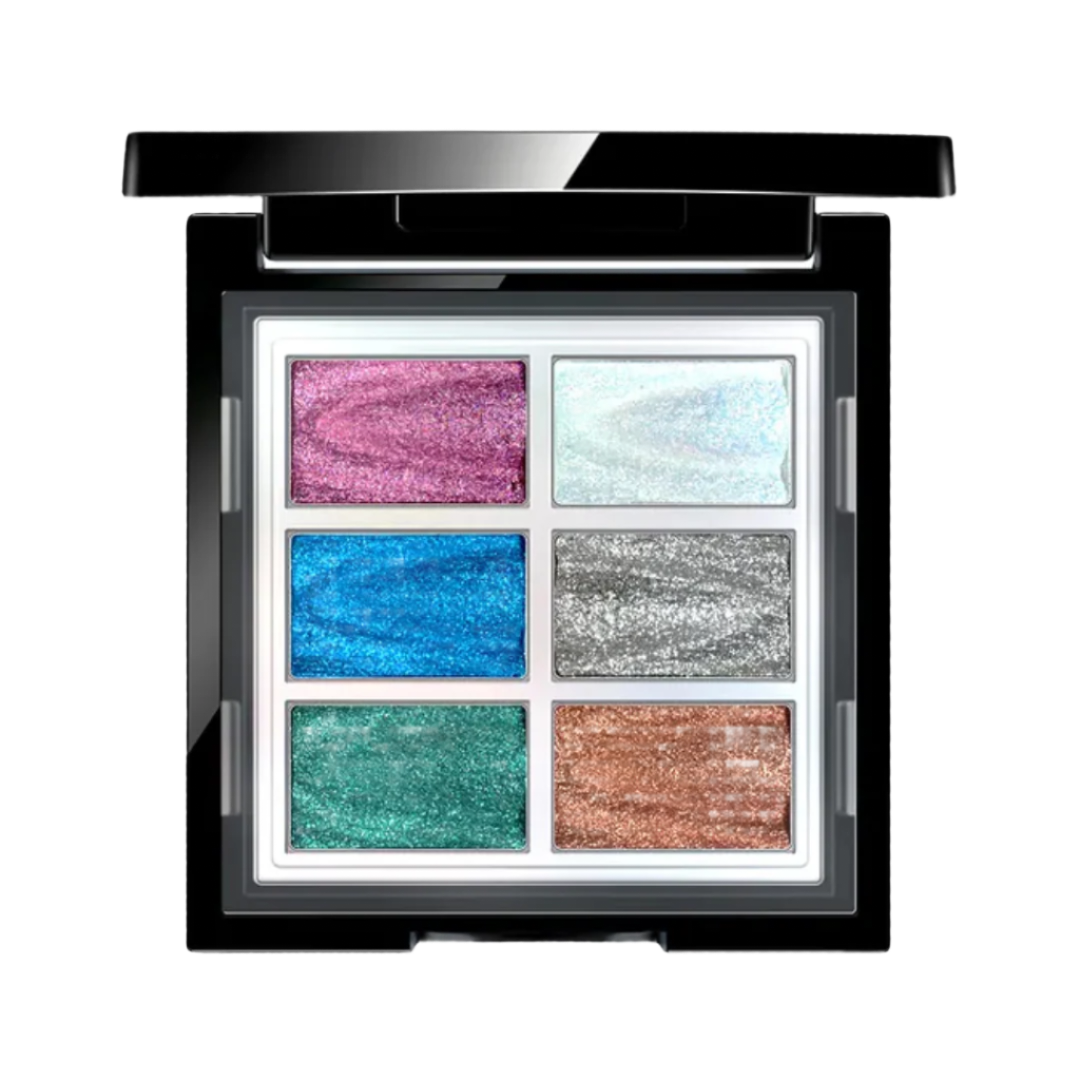 Nail Shimmer Powders Palette - Christmas Stars Collection