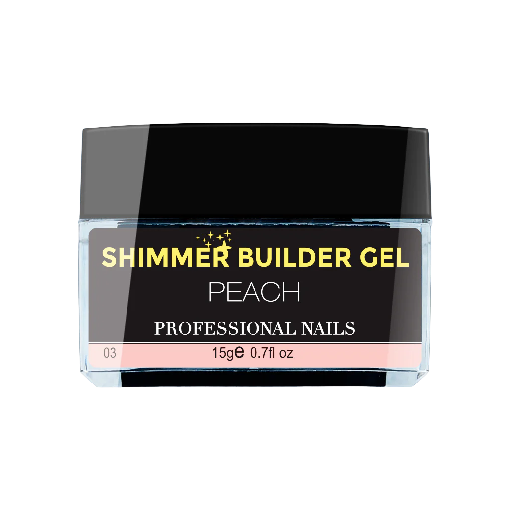 Expert's Shimmer Builder Gel 15gr · Peach