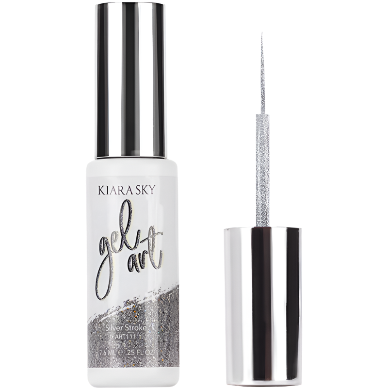 Silver Stroke 7.6ml - Gel Art Liner