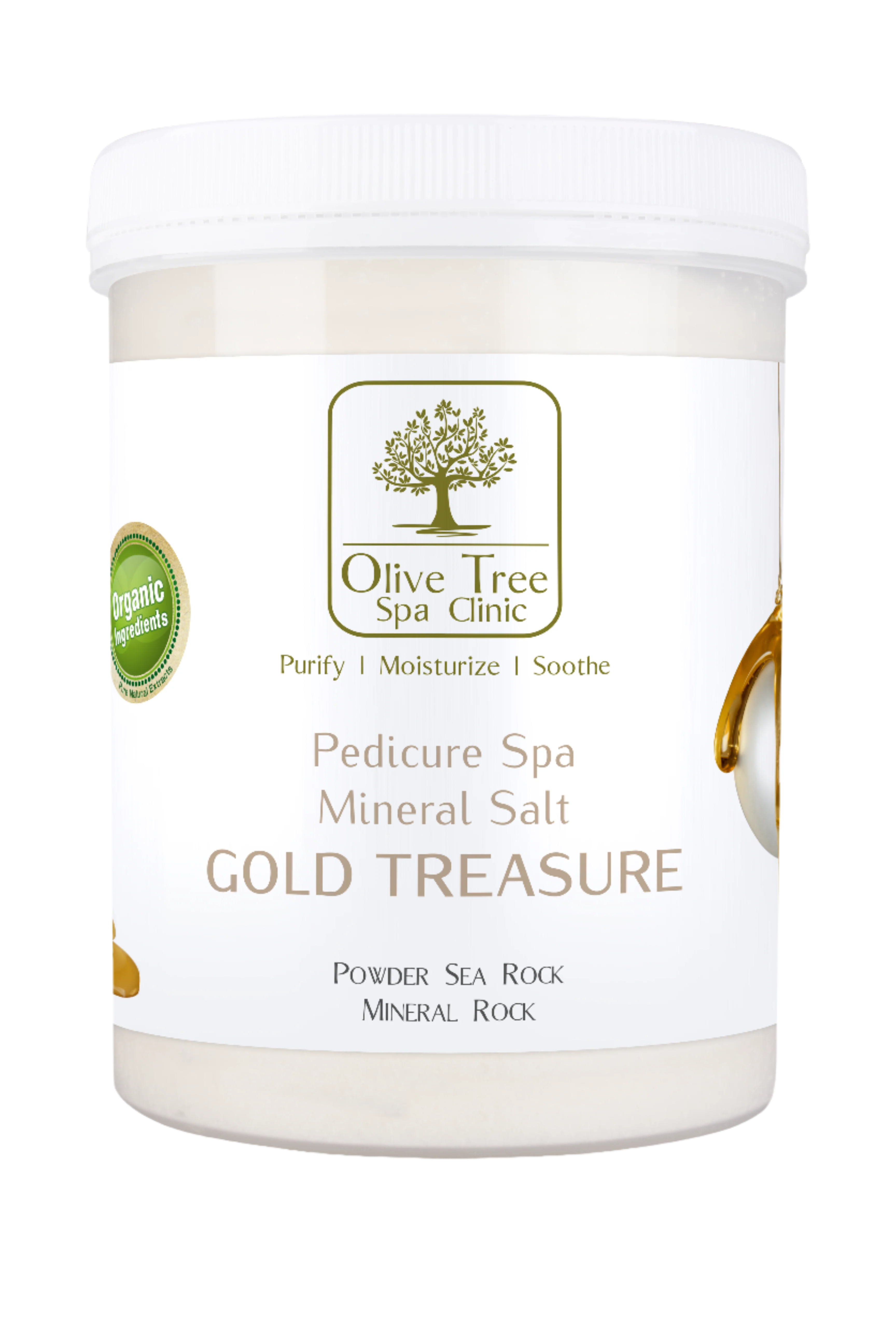 Mineral Salt Gold Treasure 1100gr