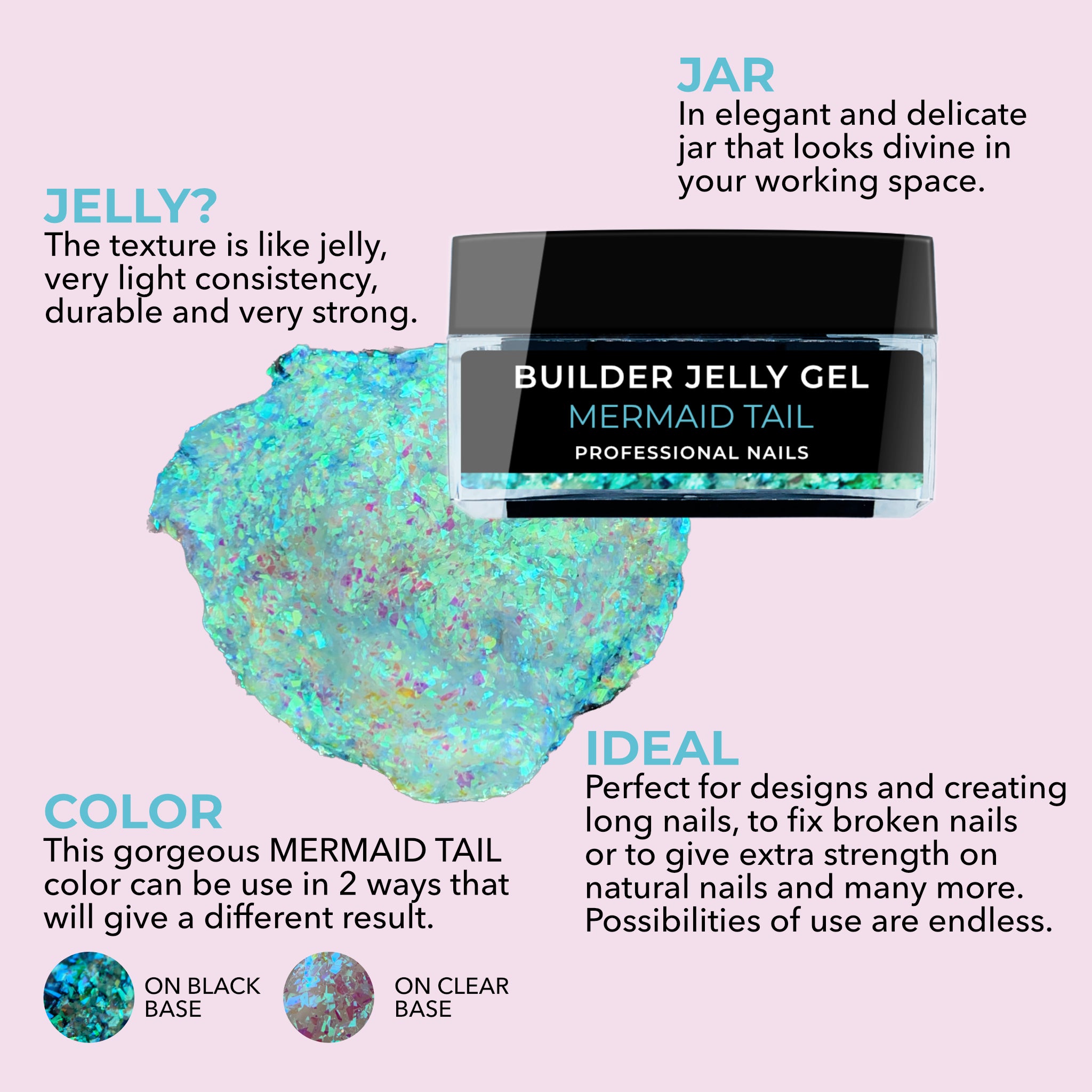 Builder Jelly Gel · Mermaid Tail