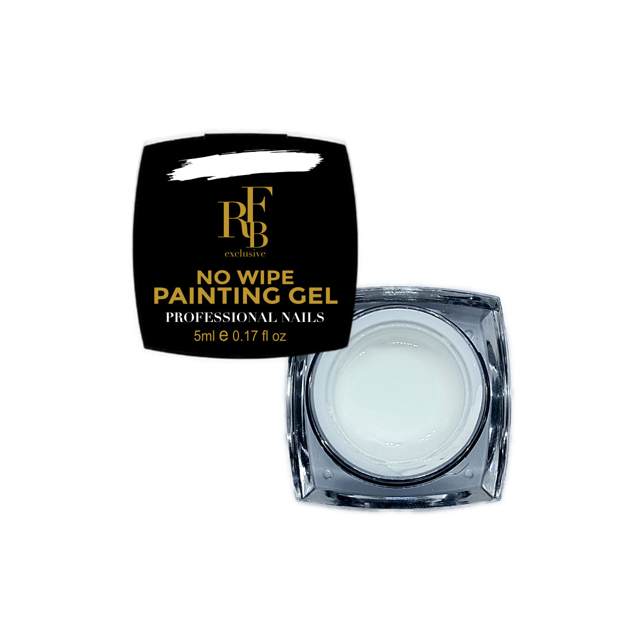 Painting Gel Non-Wipe 5ml · White