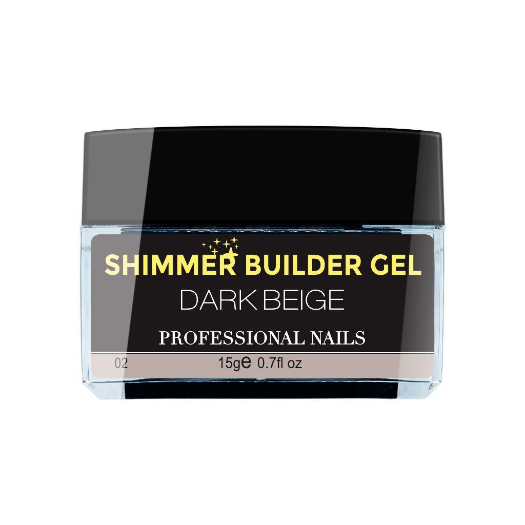 Builder Gel Shimmer Dark Beige