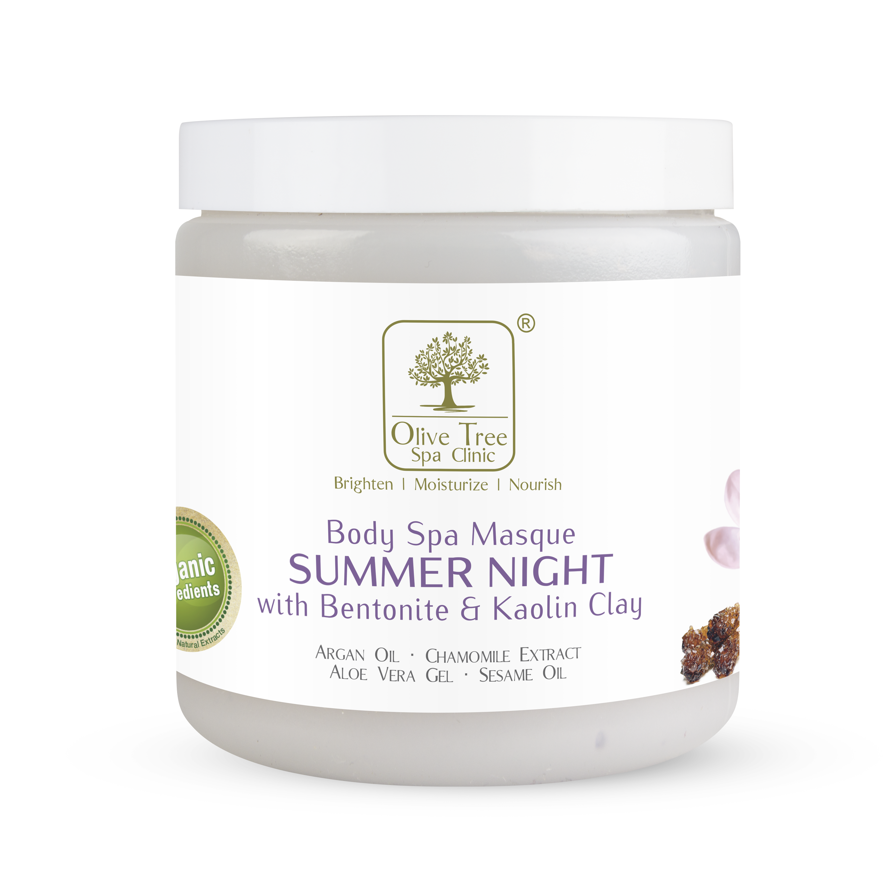 Masque with Kaolin and Bentonite Summer Night 400gr