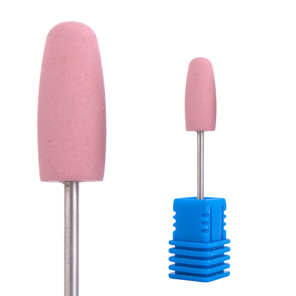 Silicone Nail Drill Bit 320grit · Pink